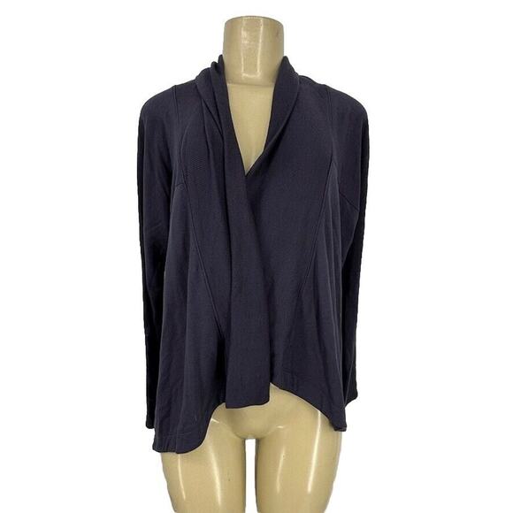 Athleta Small Women Layering Cardigan Open Front Flare Long Sleeve D4 - Picture 1 of 8
